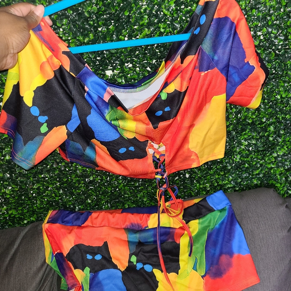 Multicolor Bikini Set - Picture 2 of 3
